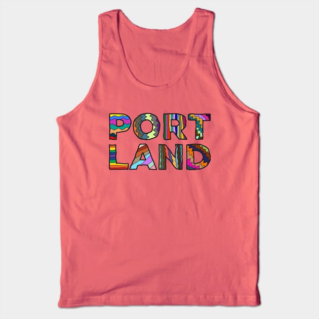 Portland Tank Top by happysquatch